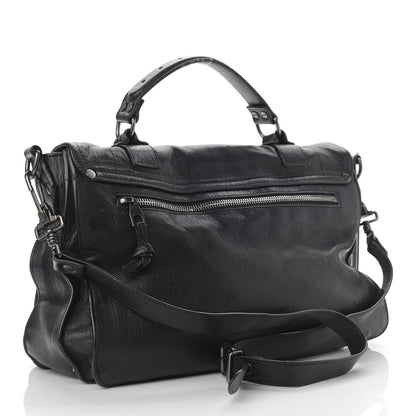 Proenza Schouler Lambskin Medium PS1 Satchel Black 3 of 15