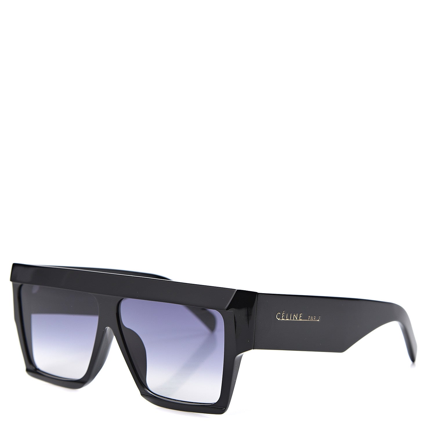 Celine Acetate Squared Sunglasses CL40030F Black 1 of 6