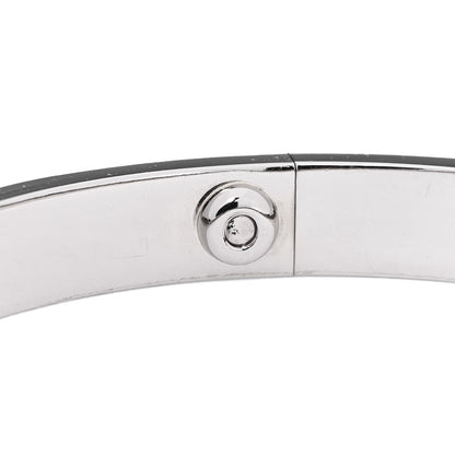 Cartier 18K White Gold LOVE Bracelet 17 5 of 7