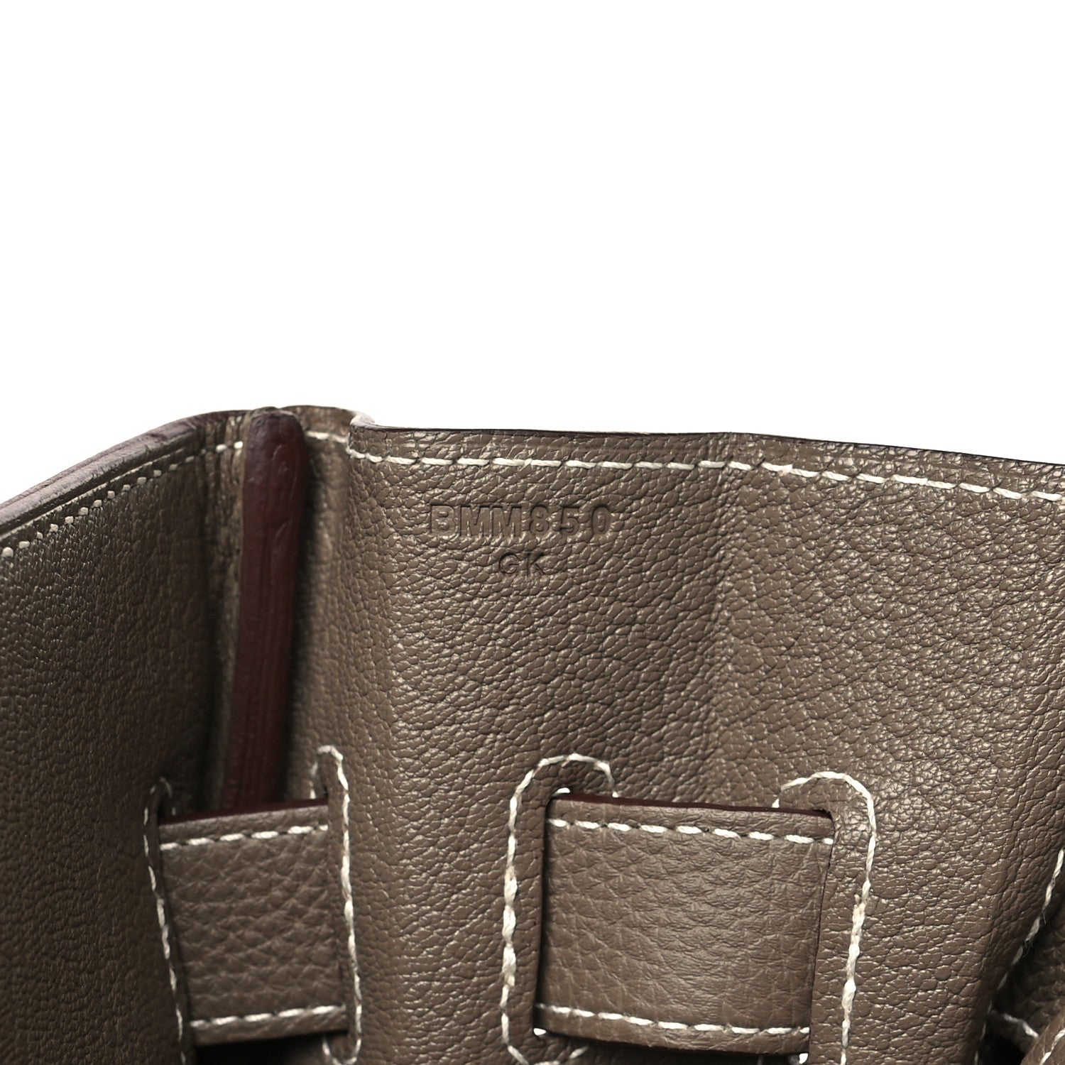 Hermes Togo Kelly Messenger Etoupe 7 of 9