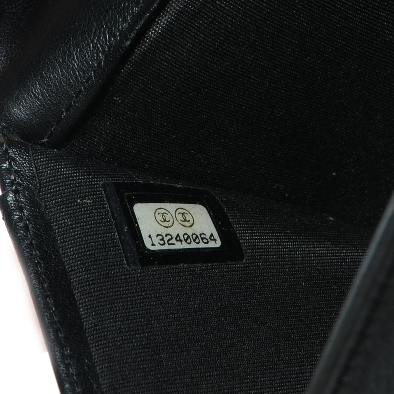 Chanel Caviar CC Large Flap Wallet Black 8 of 8