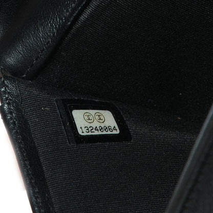 Chanel Caviar CC Large Flap Wallet Black 8 of 8