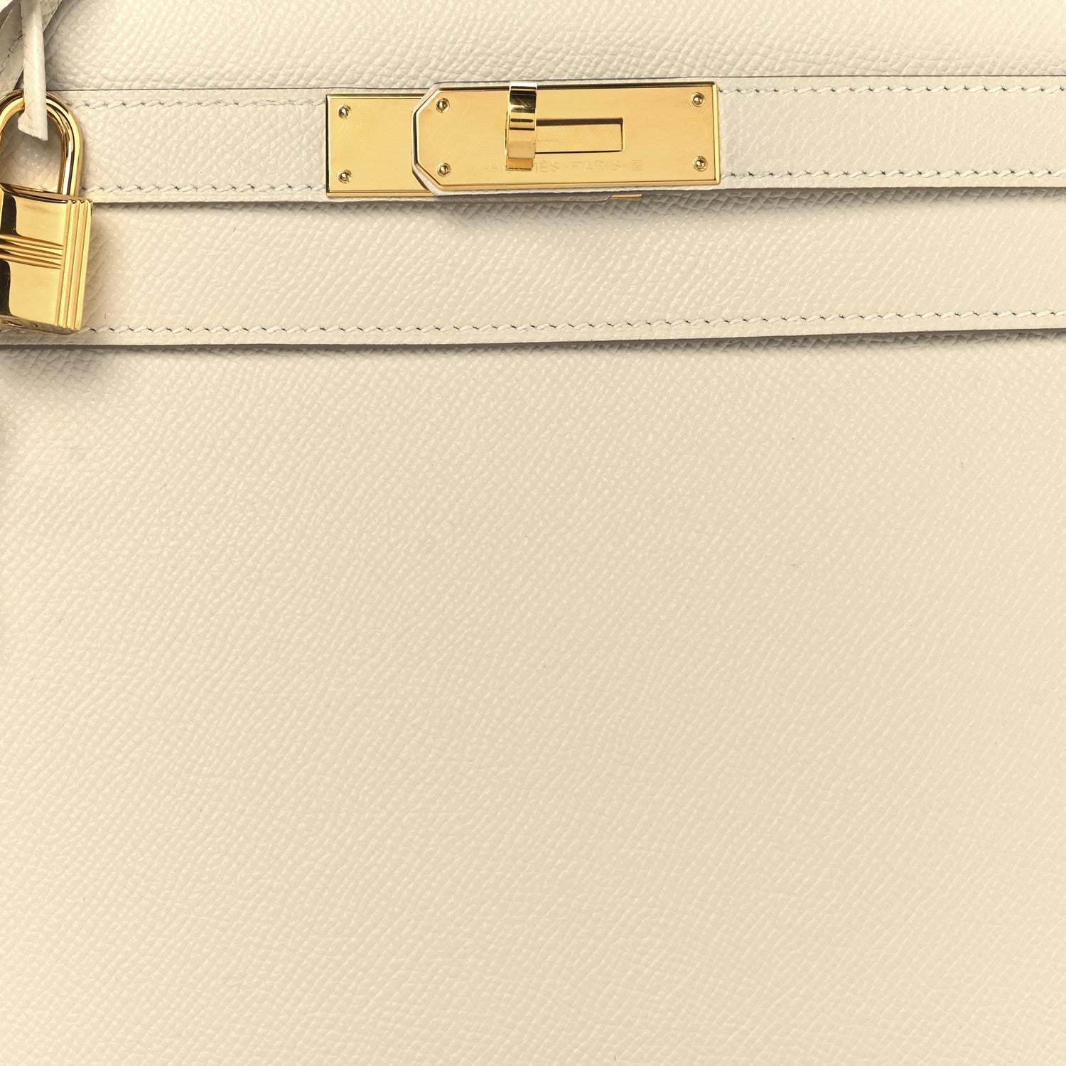 Hermes Epsom Kelly Sellier 28 Craie 8 of 16