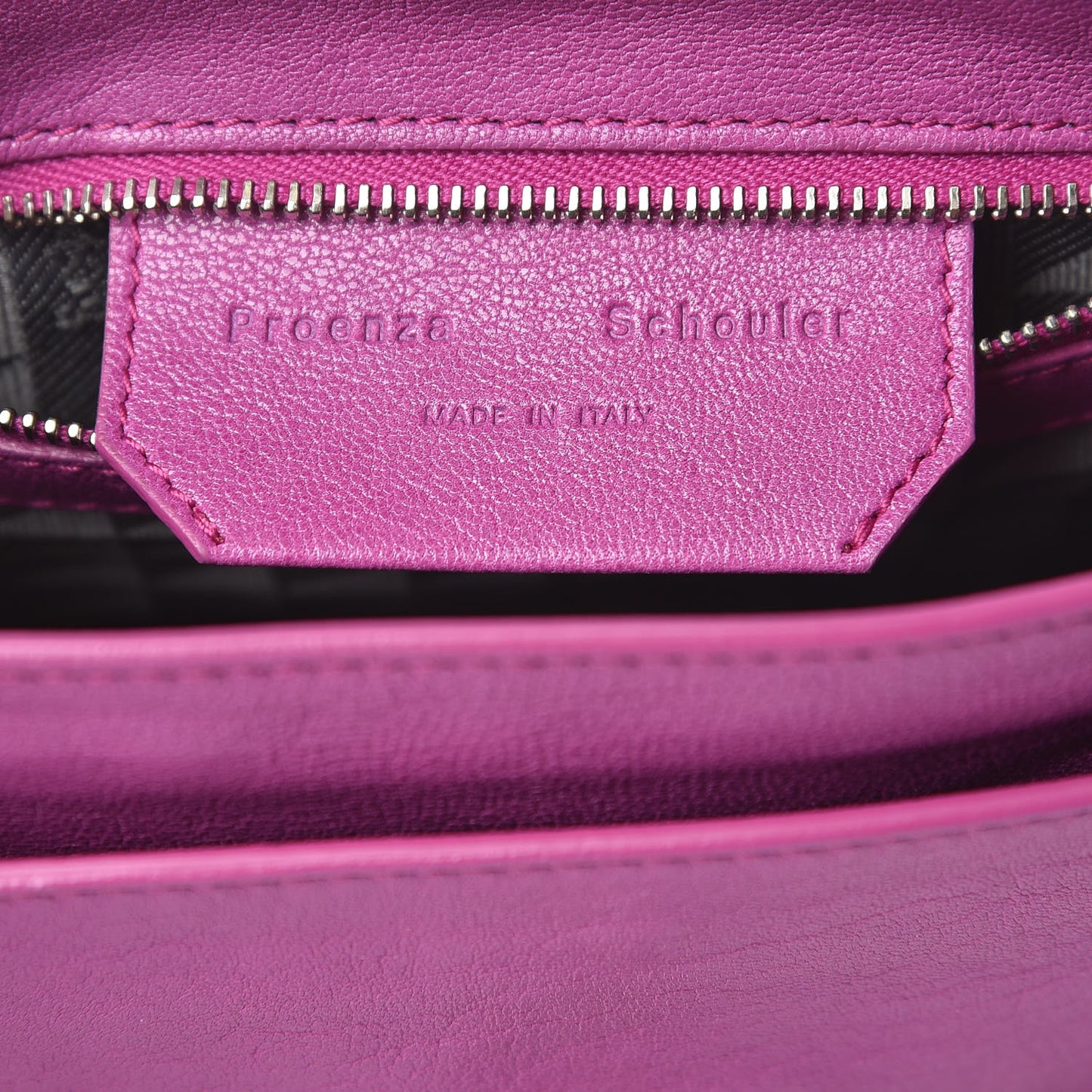 Lambskin PS1 Mini Pouch Messenger Bag Orchid