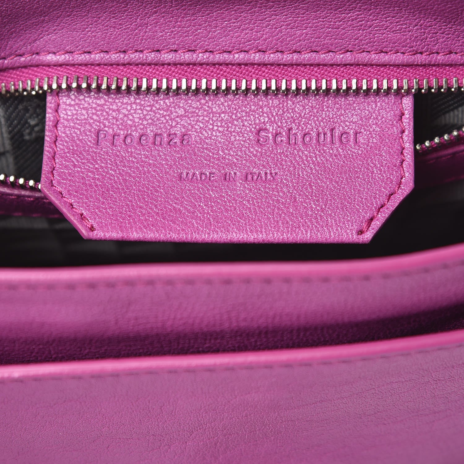 Proenza Schouler Lambskin PS1 Mini Pouch Messenger Bag Orchid 7 of 10