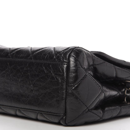Chanel Glazed Calfskin Quilted Coco Soft Flap Black 7 of 12