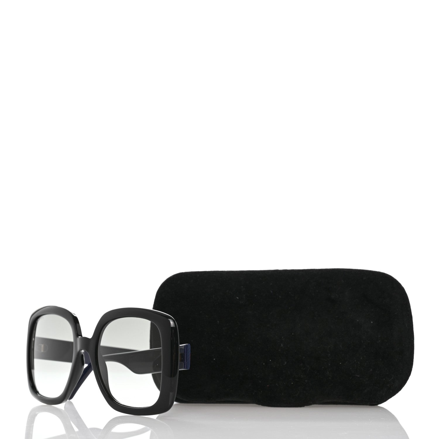 Gucci Acetate Square GG Web Sunglasses GG0714S Black 9 of 9