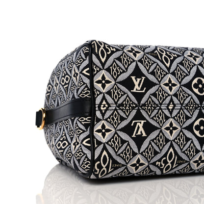 Louis Vuitton Jacquard Since 1854 Speedy Bandouliere 25 Grey 8 of 11