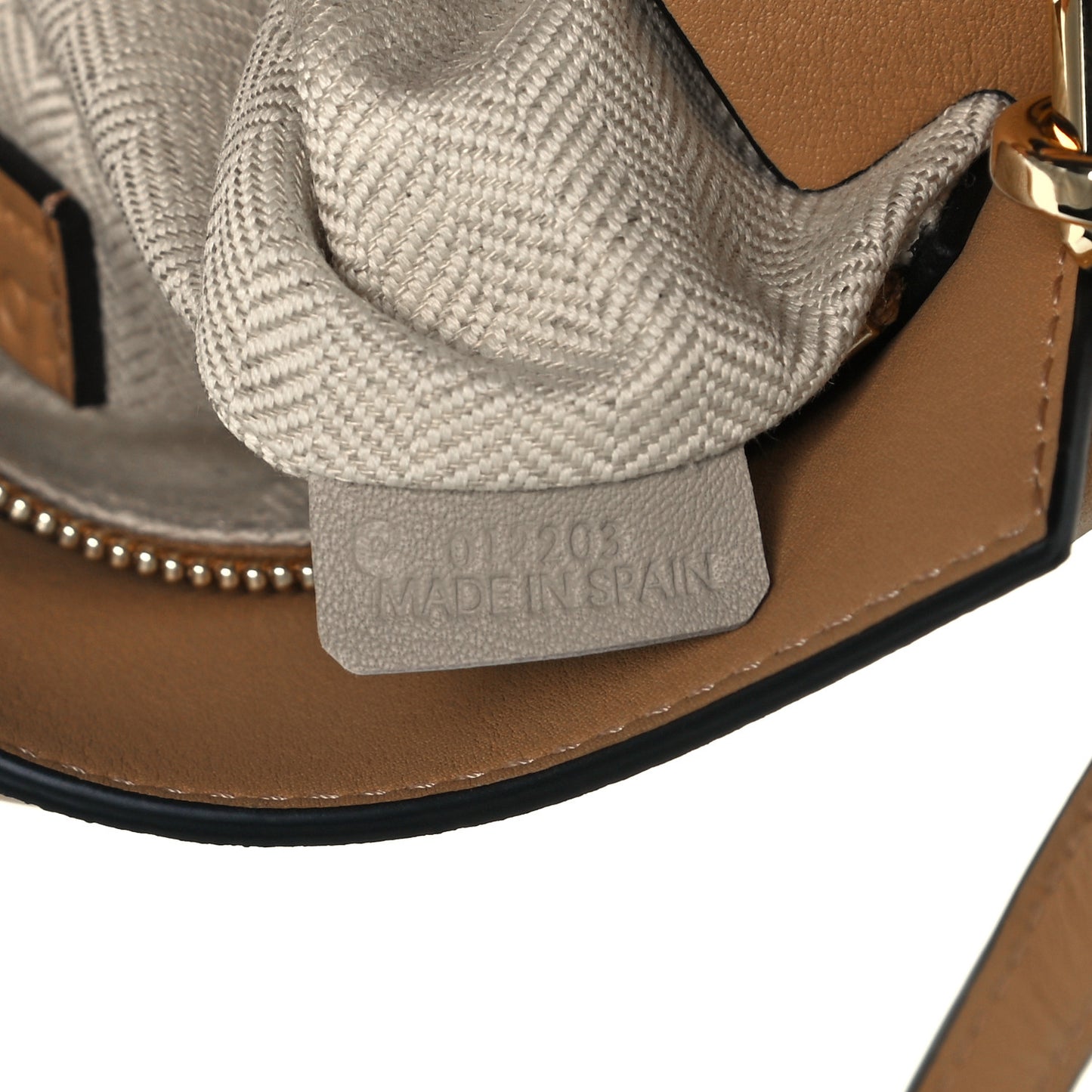 Calfskin Mini Puzzle Bag Dune Warm Desert