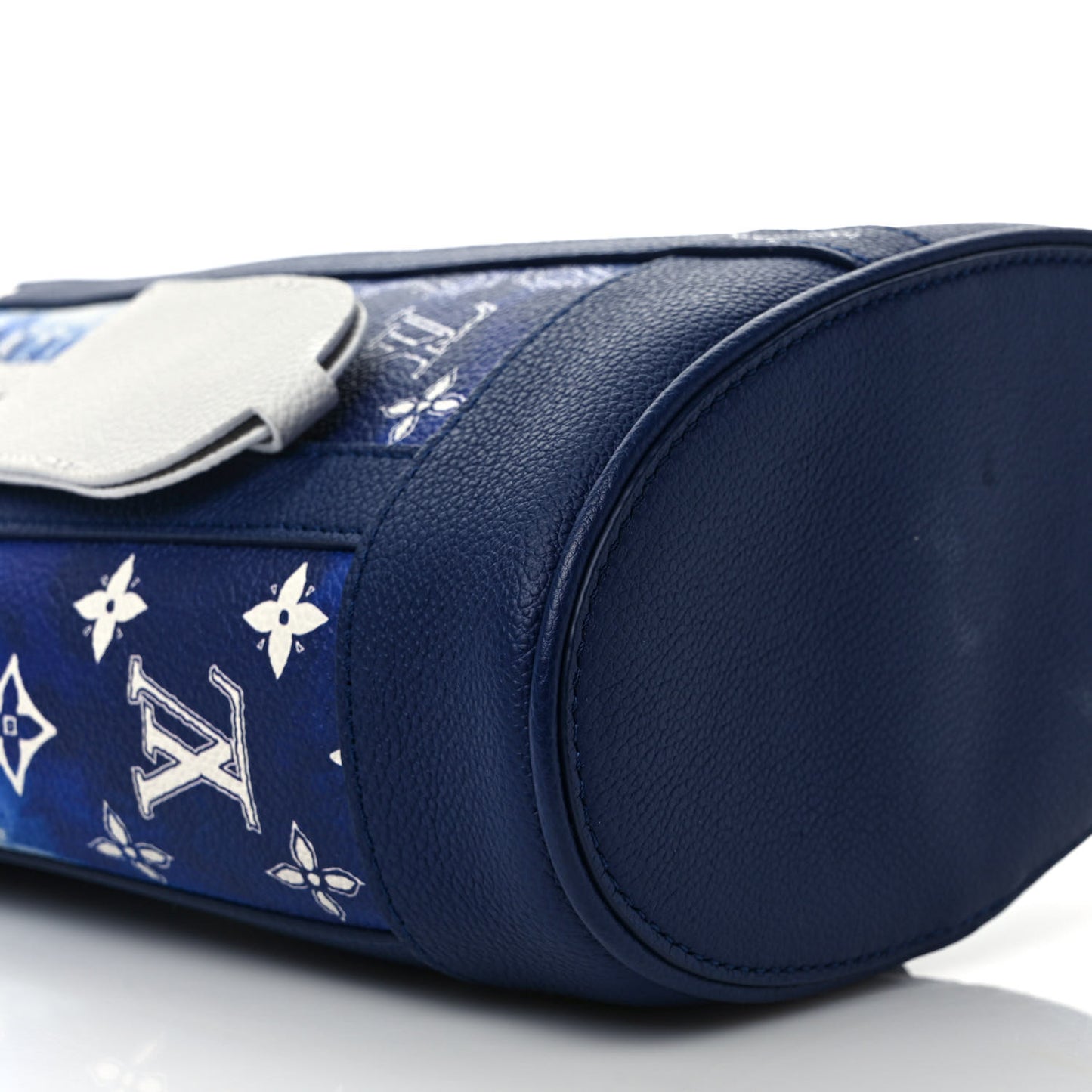 Cowhide Monogram Bandana Randonnee PM Blue