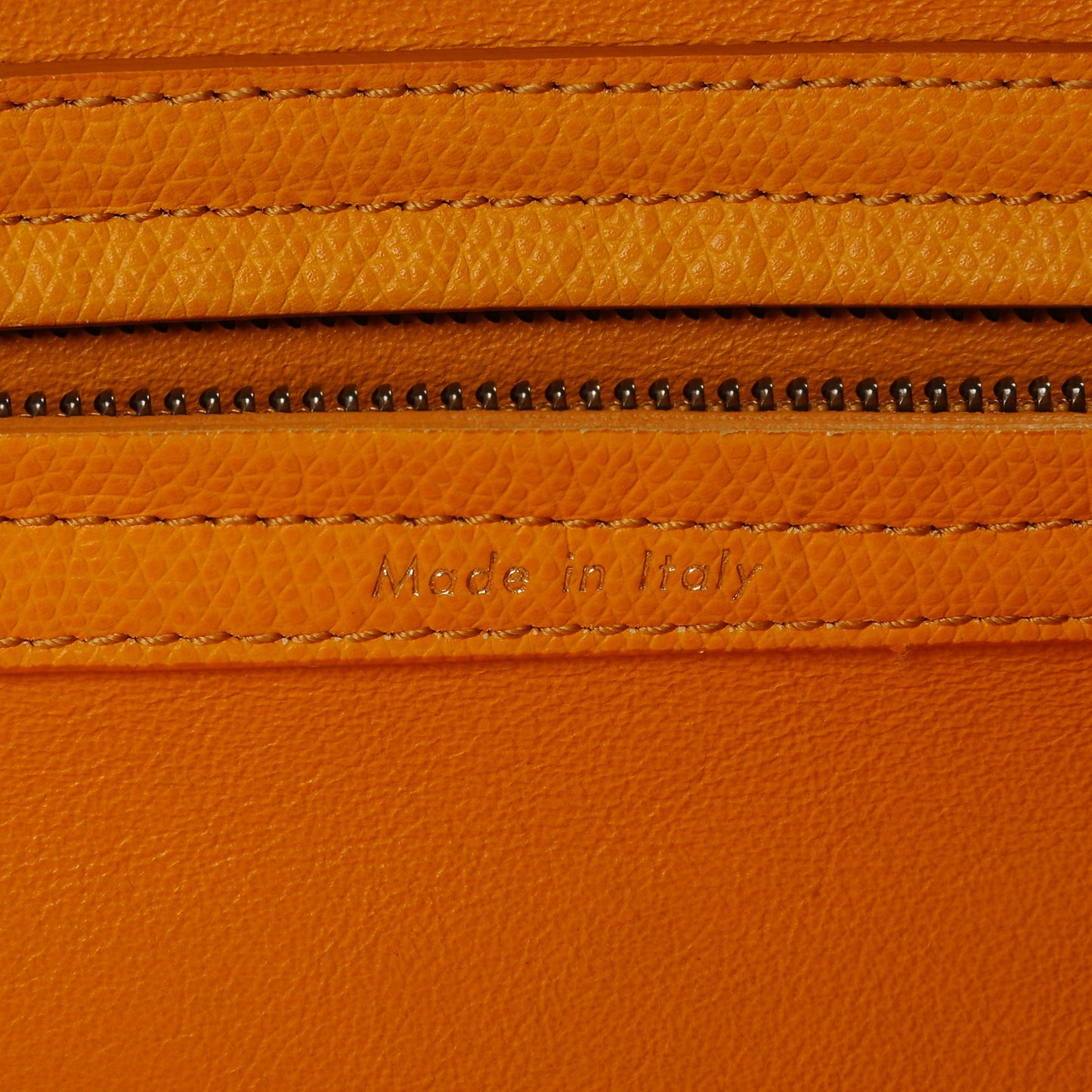 Grained Calfskin Medium Phantom Luggage Yellow