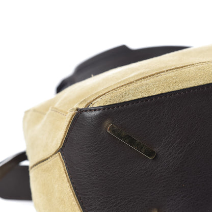 Loewe Suede Medium Puzzle Bag Gold 10 of 18