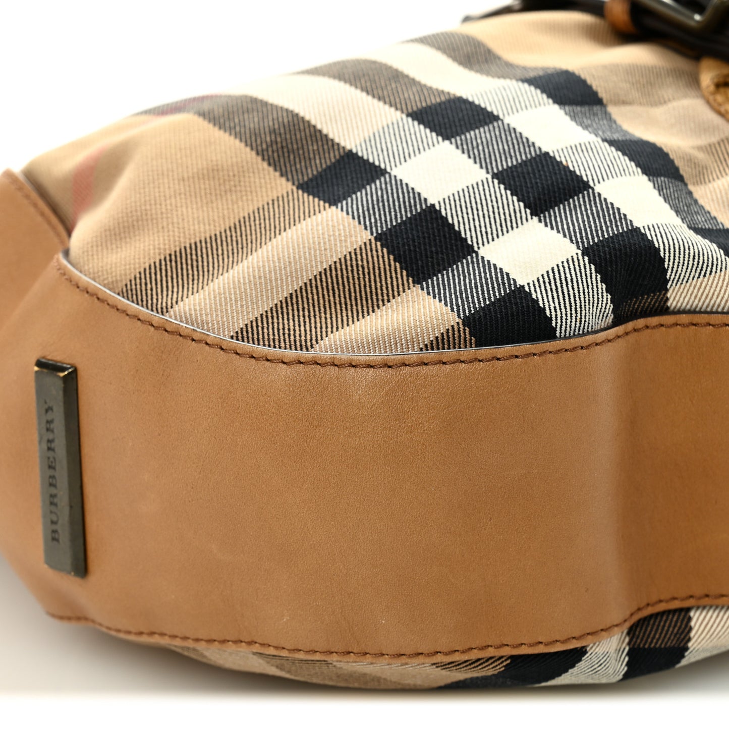 House Check Medium Ashwood Hobo