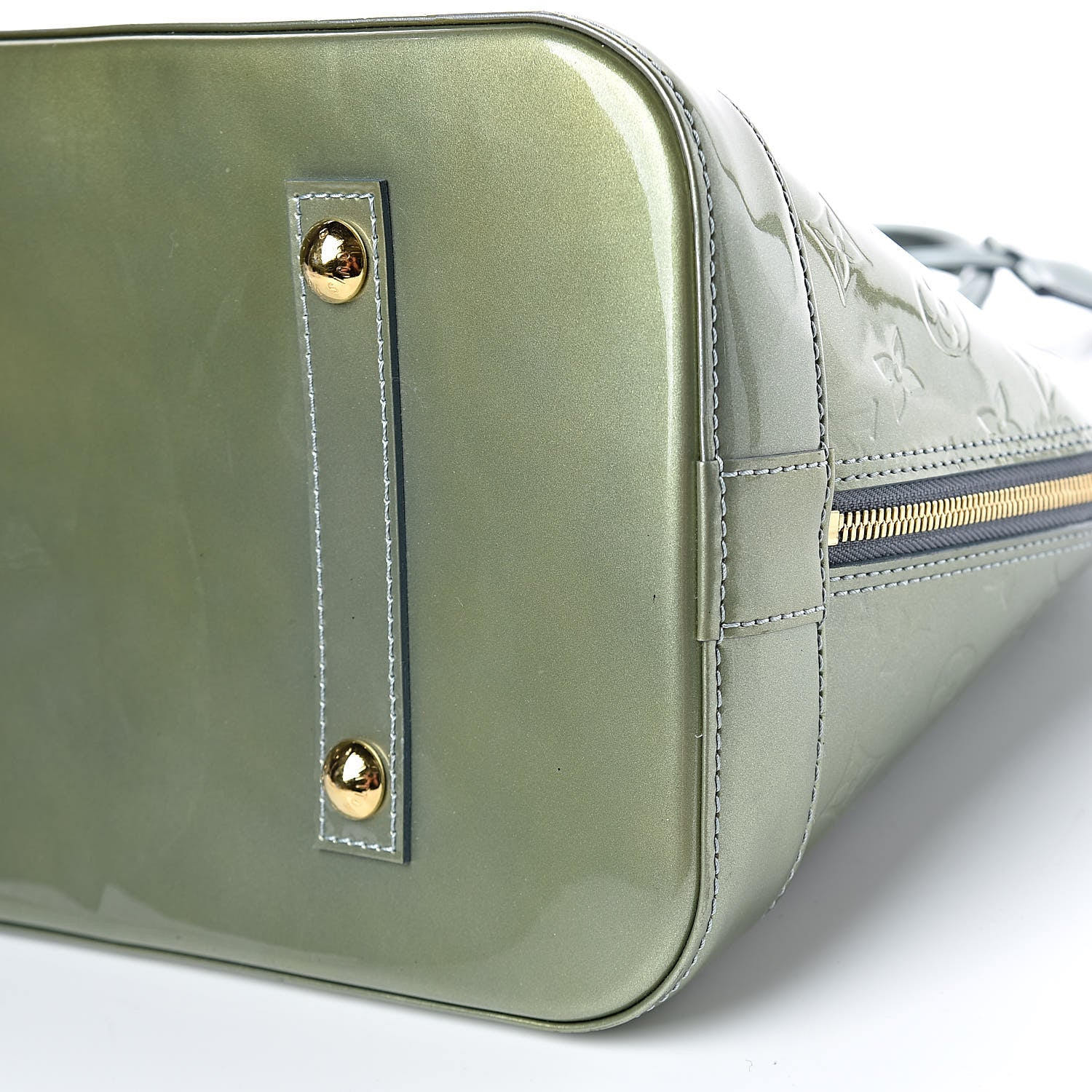 Louis Vuitton Vernis Alma GM Givre 10 of 10