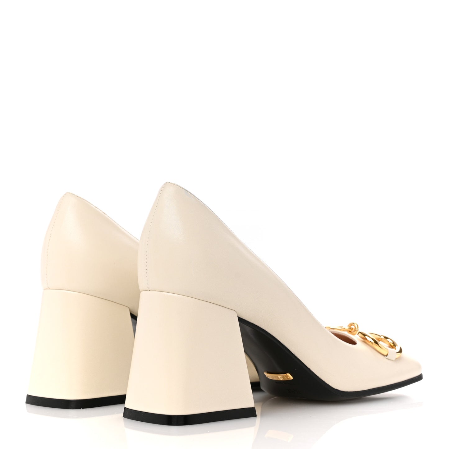 Malaga Kid Horsebit Pumps 35.5 Mystic White