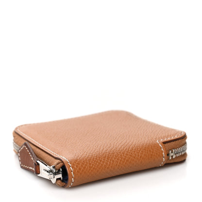 Hermes Epsom Silk'in Coin Purse Gold 4 of 7