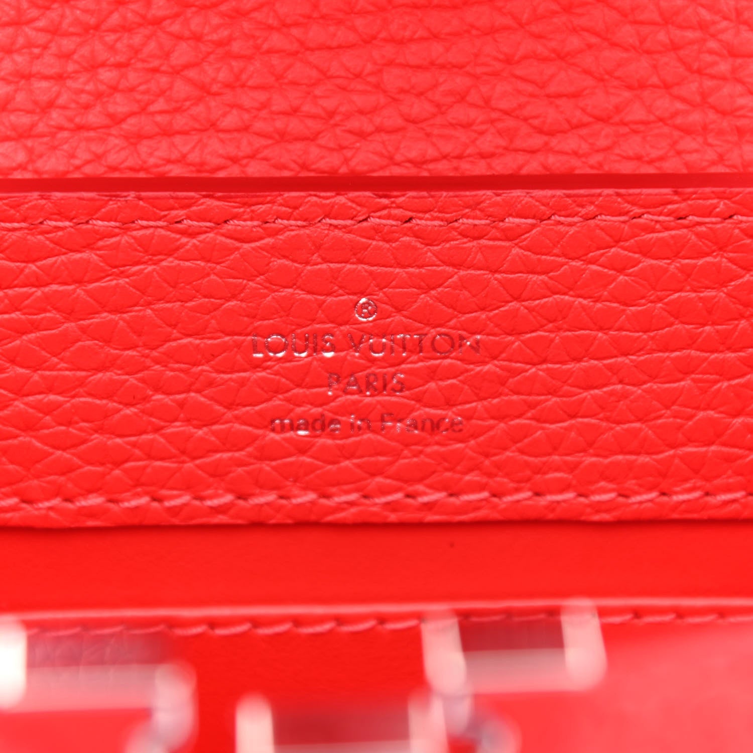 Louis Vuitton Taurillon Ombre Mini Capucines Blue 6 of 8