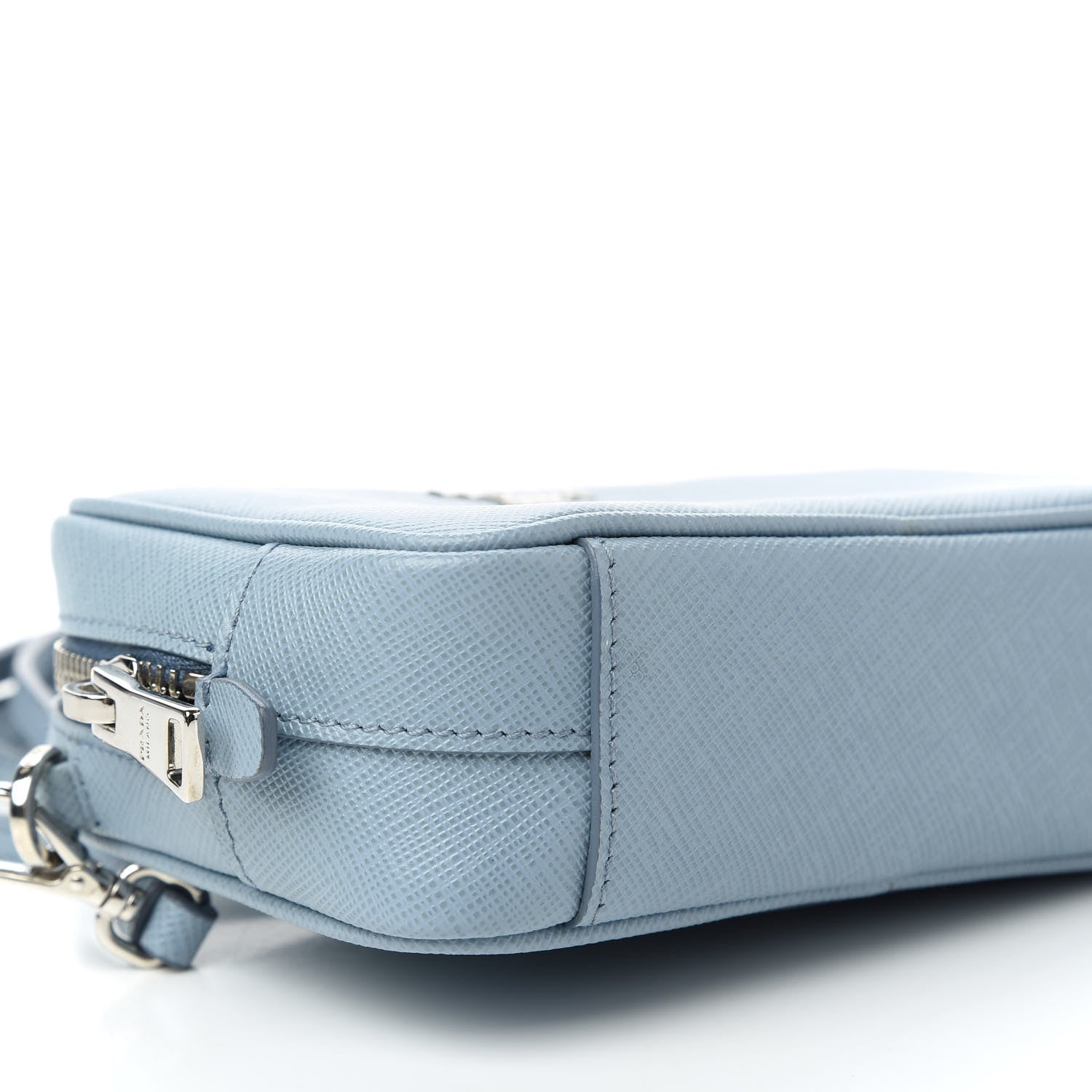 Prada Saffiano Mini Camera Crossbody Bag Astrale 6 of 11