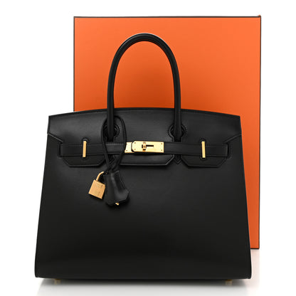 Hermes Box Birkin Sellier 30 Black 12 of 12