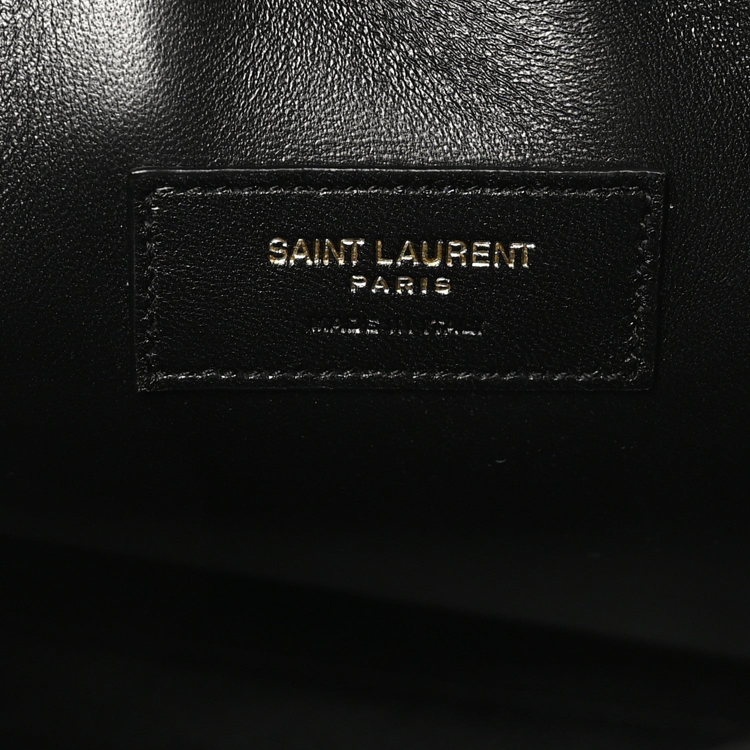 Saint Laurent Patent Calfskin Rendez-Vous Hobo Black 7 of 10