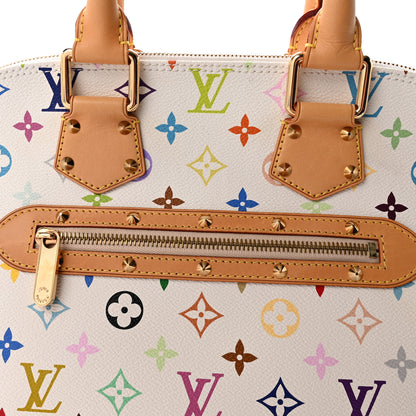 Louis Vuitton Monogram Multicolor Alma White 8 of 13