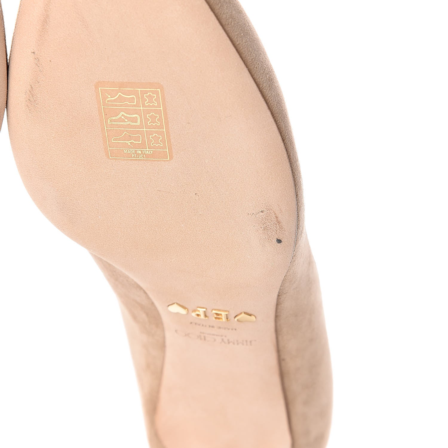 Jimmy Choo Suede Romy 40 Pumps 39 Nude 7 of 10