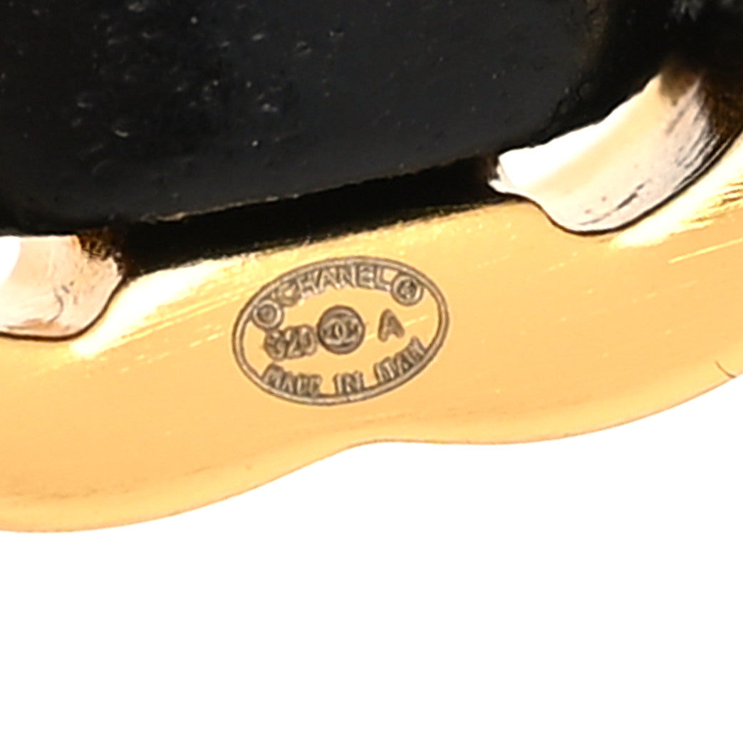 Chanel Lambskin CC Turnlock Chain Bracelet Black 4 of 4