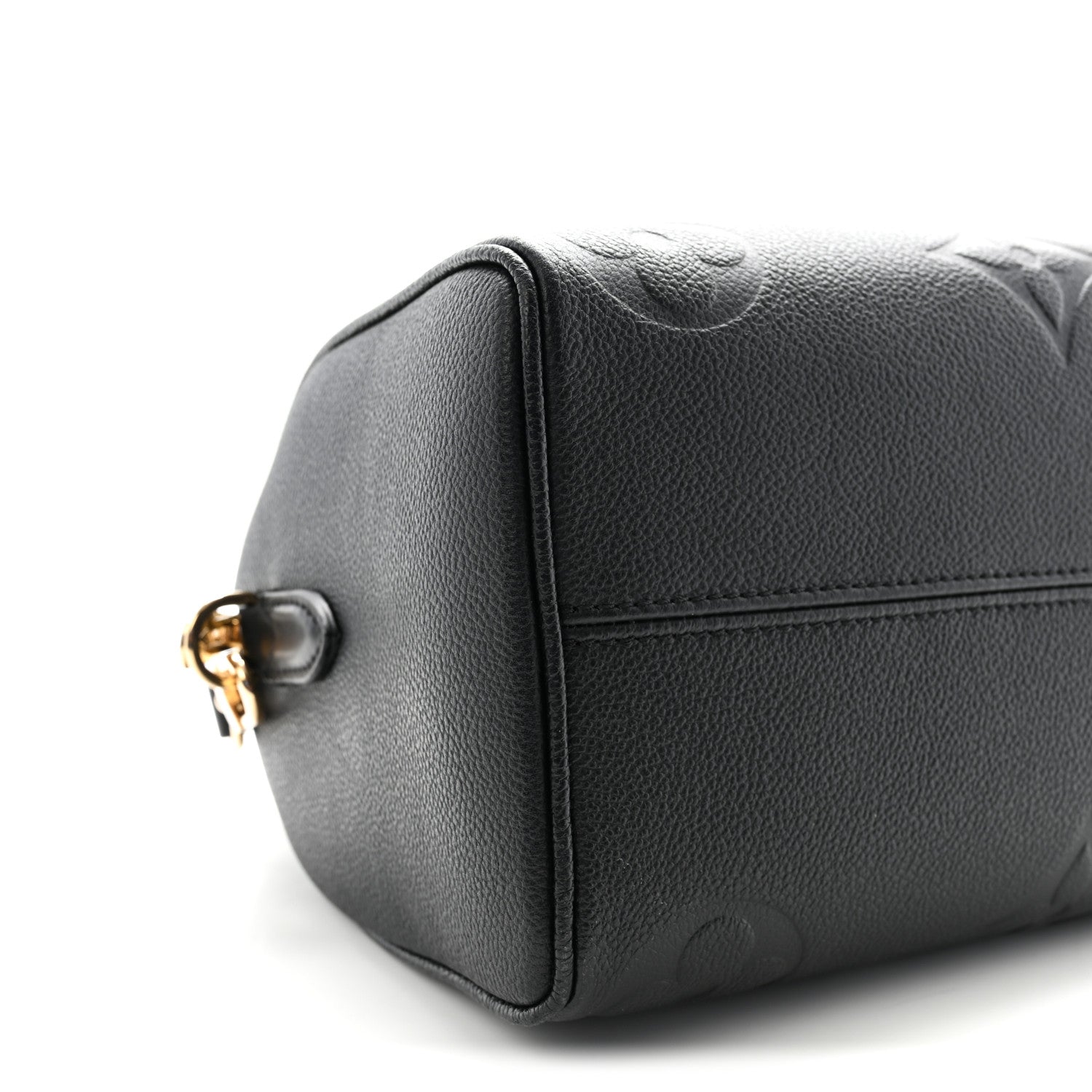 Louis Vuitton Empreinte Monogram Giant Speedy Bandouliere 25 Black 8 of 9