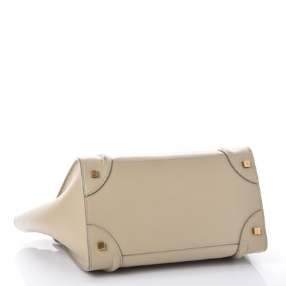 Celine Smooth Calfskin Mini Luggage Mastic 4 of 16