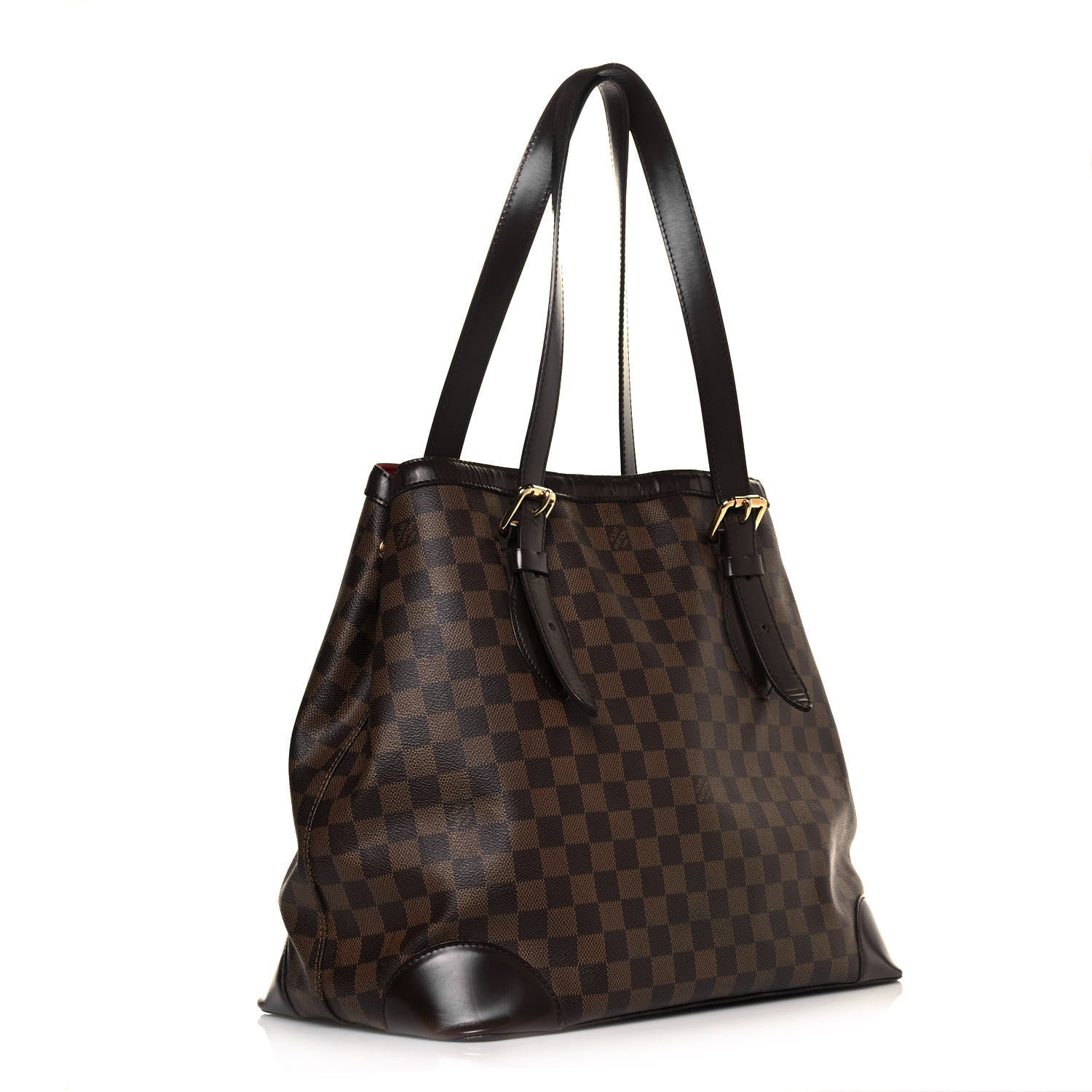 Louis Vuitton Damier Ebene Hampstead GM 3 of 16
