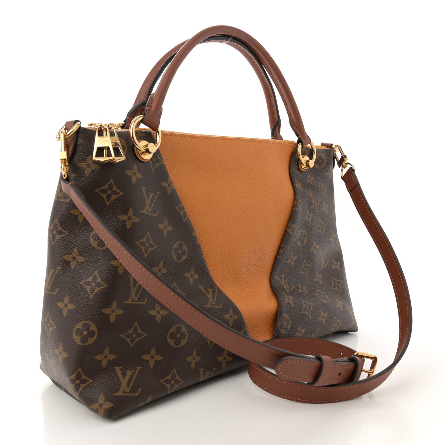 Monogram V Tote MM Safran