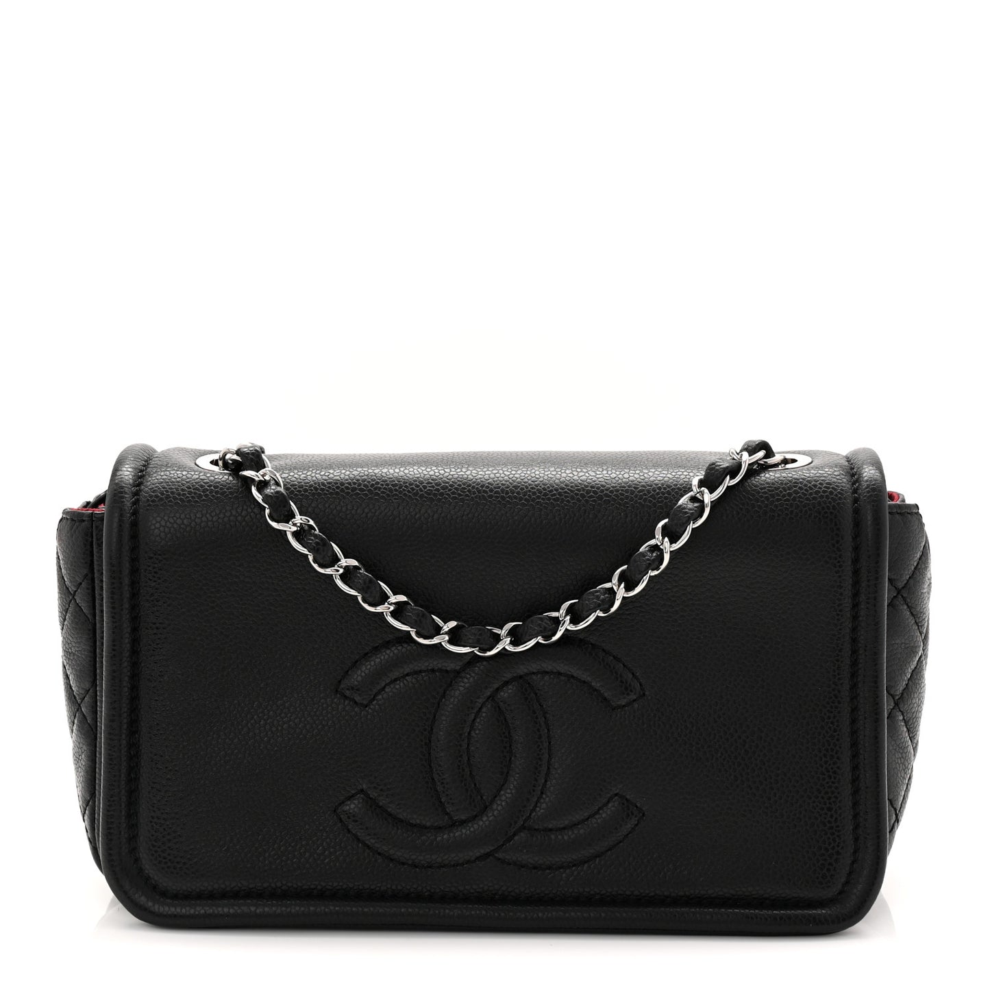 Caviar Medium Timeless CC Flap Black