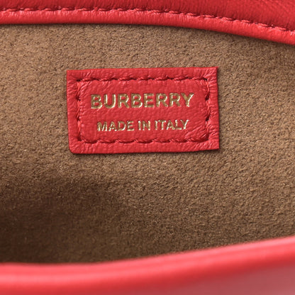 Burberry Calfskin Small Drawcord Pouch Red 6 of 10