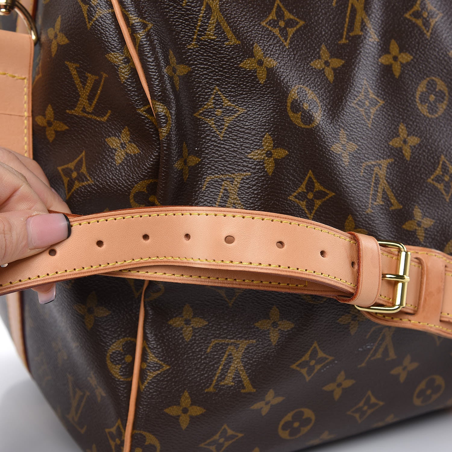 Louis Vuitton Monogram Keepall Bandouliere 55 12 of 15