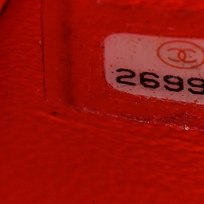 Chanel Caviar Quilted Jumbo Double Flap Red 7 of 9