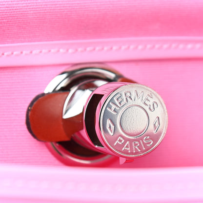 Hermes Toile Officier Vache Hunter Herbag Zip PM 31 5P Pink Cuivre 7 of 12