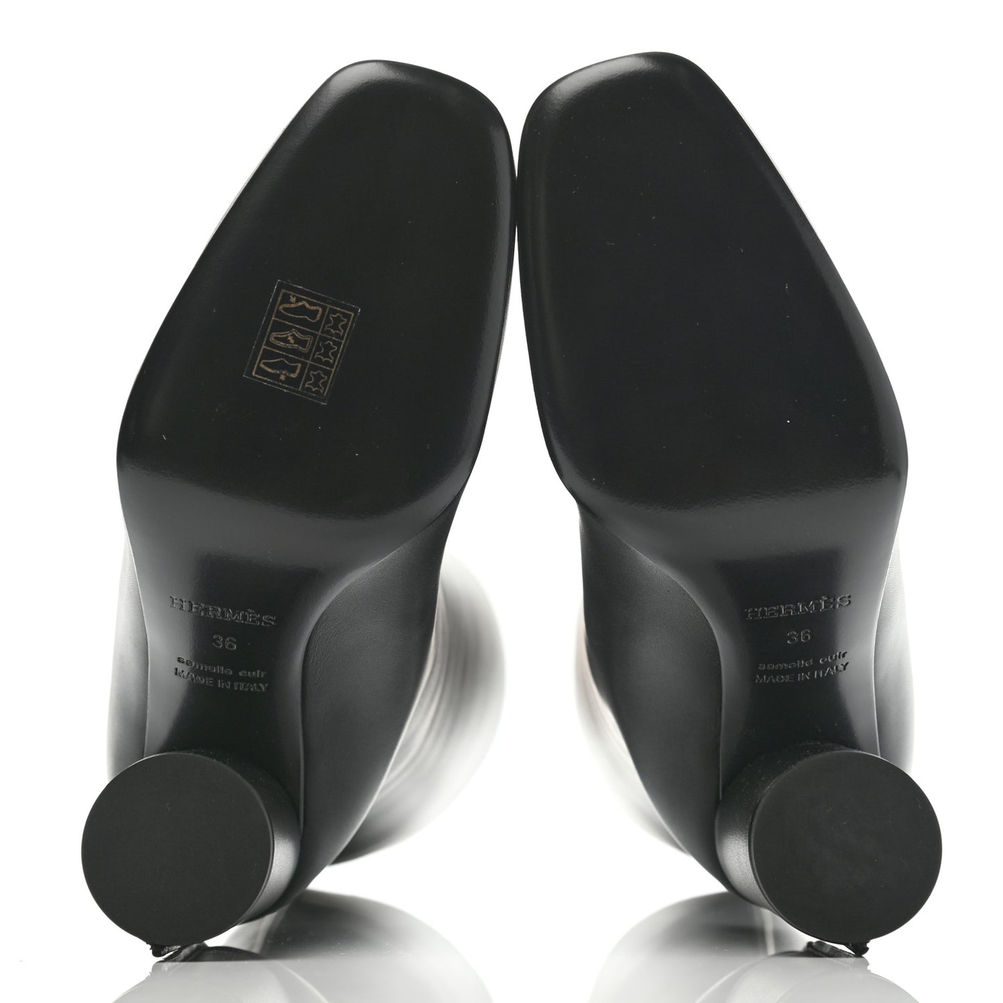 Calfskin Dressage Boots 36 Black
