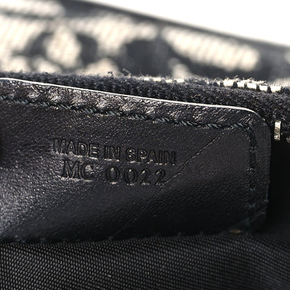 Christian Dior Monogram Mini Saddle Pochette Black 7 of 9