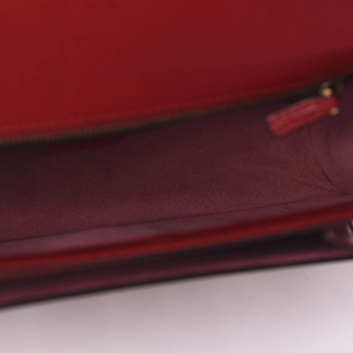 Calfskin Osiride Future Top Handle Bag Red