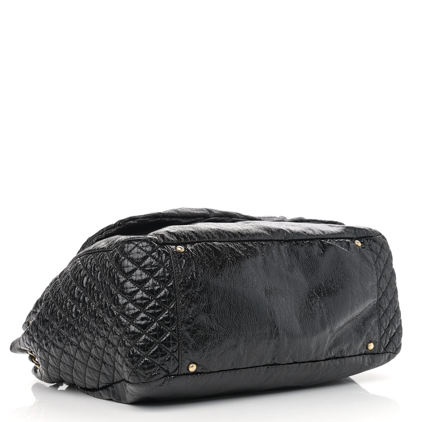Vinyl XXL Rock and Chain Flap Black