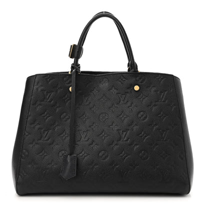 Louis Vuitton Empreinte Montaigne GM Black 1 of 17