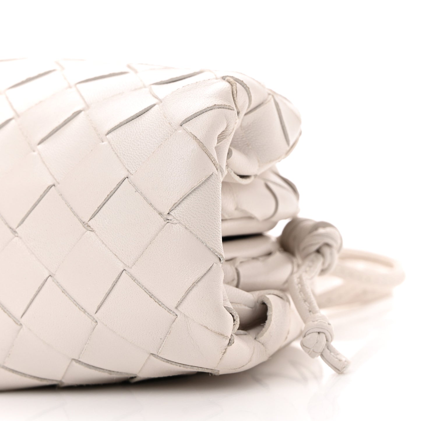 Nappa Intrecciato The Mini Pouch Chalk