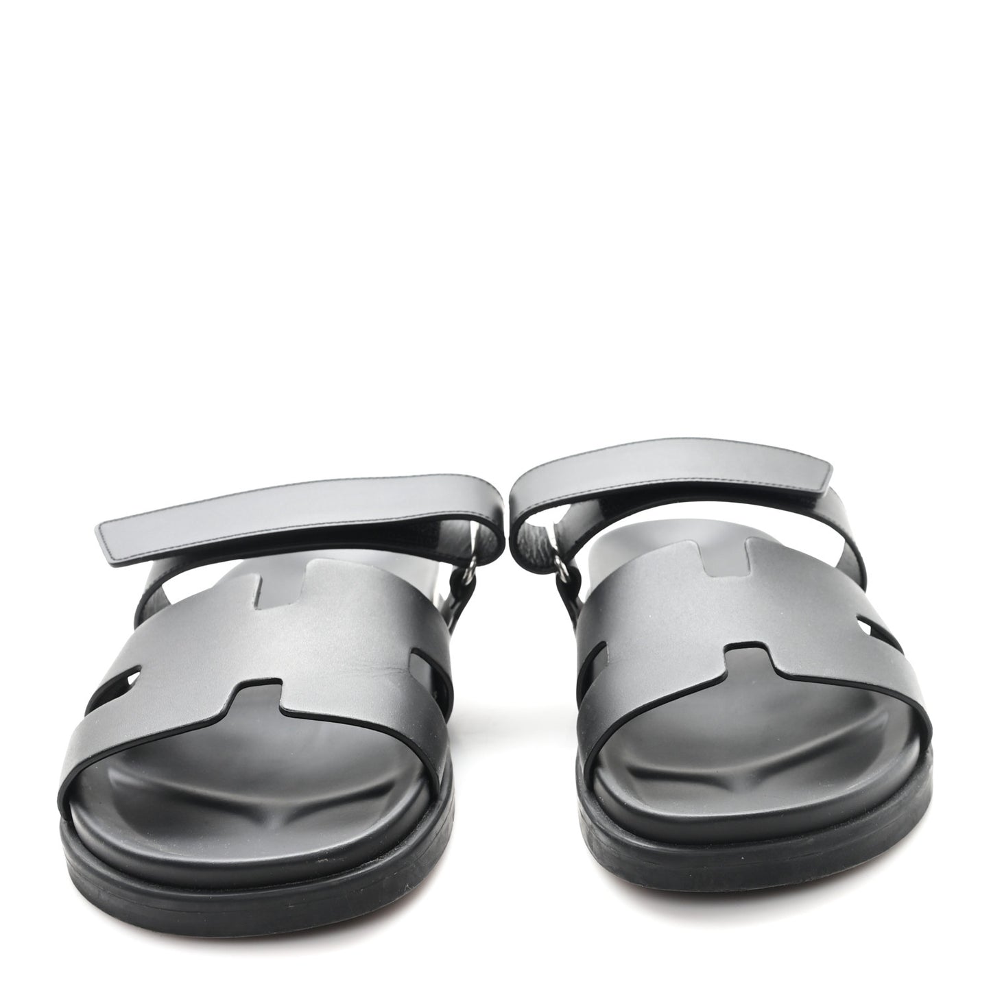 Calfskin Womens Chypre Sandals 41 Black