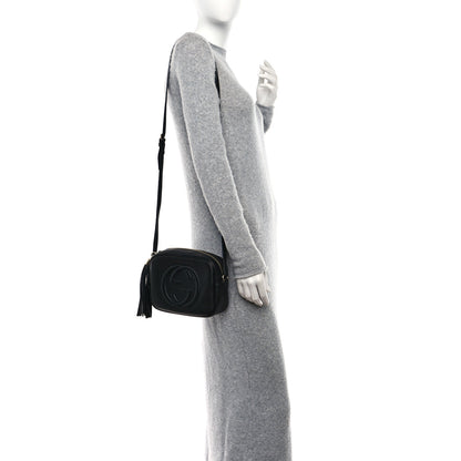 Gucci Pebbled Calfskin Small Soho Disco Bag Black 2 of 9