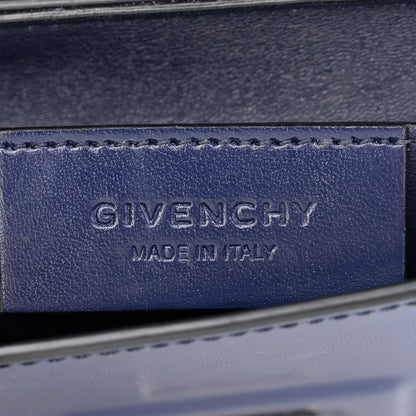 Givenchy Calfskin Bow Cut Chain Wallet Navy 6 of 10