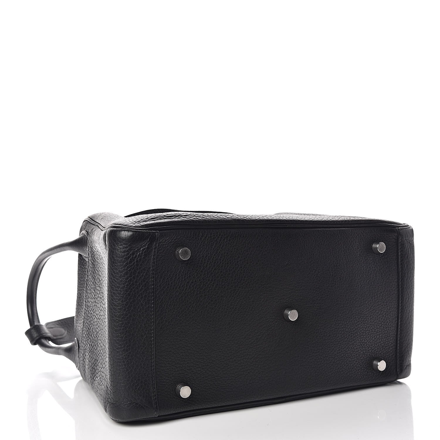 Hermes Taurillon Clemence Lindy 30 Black 4 of 12