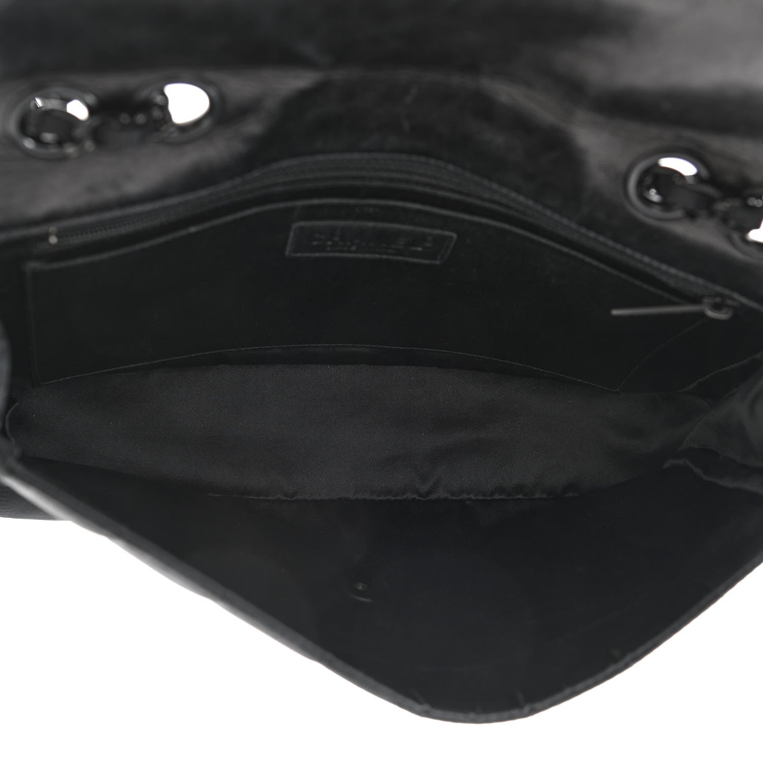 Chanel Nylon Medium Travel Flap Black 8 of 15