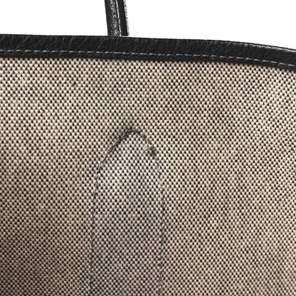 Hermes Toile Buffle Skipper Garden Party 36 MM Tote Black 10 of 10