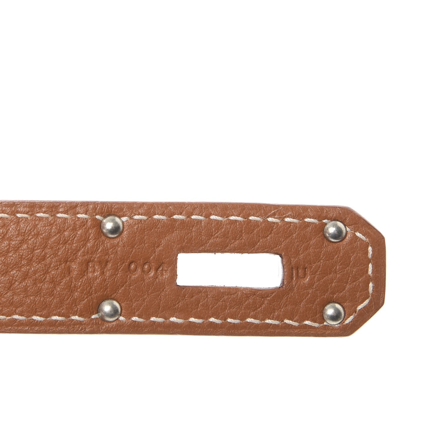 Hermes Taurillon Clemence Jypsiere 31 Gold 7 of 7