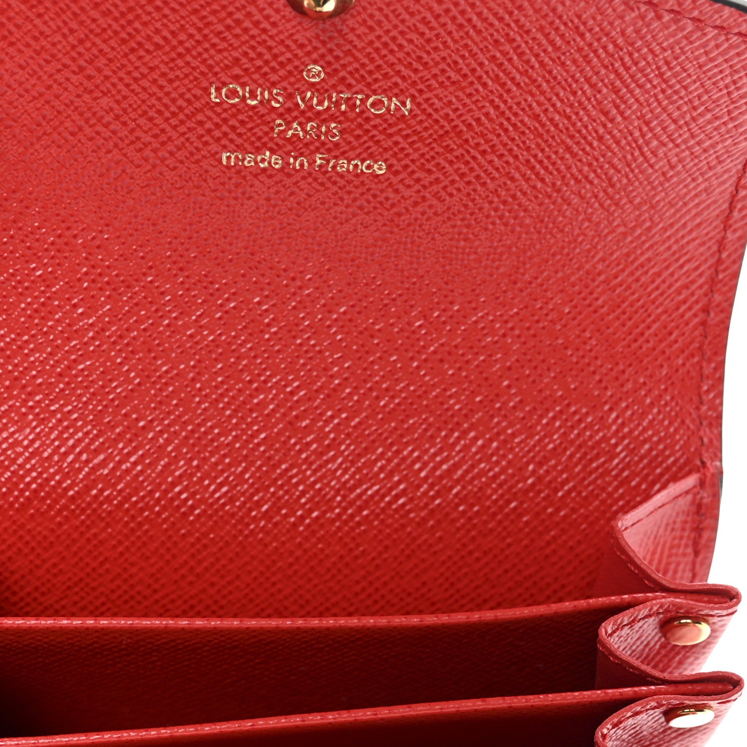 Louis Vuitton Monogram Sarah Multicartes Coquelicot 5 of 7